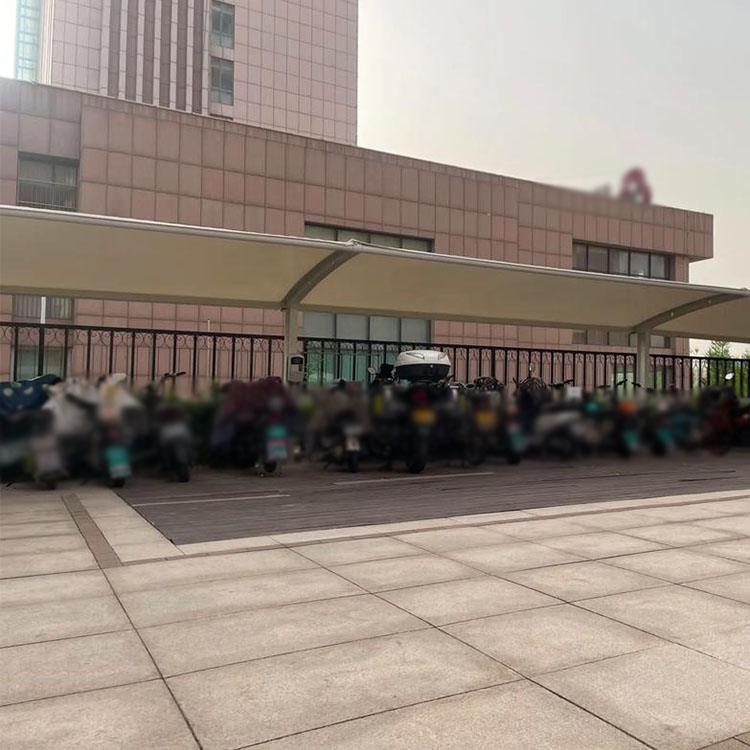 旺苍县膜结构电动车棚