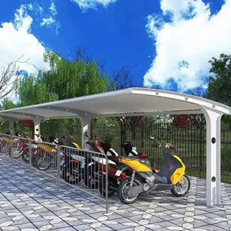 旺苍县膜结构电动车棚